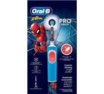 Oral-B | Electric Toothbrush | Vitality PRO Kids Spiderman | Rechargeable | For kids | Number of brush heads included 1 | Number of teeth brushing modes 2