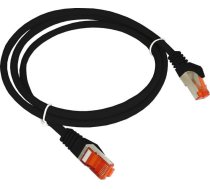 Alantec AVIZIO KKS6CZA1.0 networking cable Black 1 m Cat6 F/UTP (FTP)