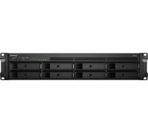 Synology RackStation RS1221+ NAS/storage server Rack (2U) Ryzen Embedded V1500B 4 GB DDR4 0 TB DiskStation Manager Black