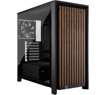 Corsair FRAME 4000D RS Wood PC-Gehäuse, Midi-Tower, E-ATX - Holz, schwarz