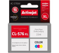 Activejet AC-576NX Canon printer ink, replacement Canon CL-576XL; Supreme; 15 ml; colour: blue, yellow, magenta
