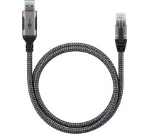 Goobay | USB-A 3.0 to RJ45 Ethernet Cable, 1 m | 70299