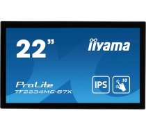Iiyama ProLite TF2234MC-B7X computer monitor 54.6 cm (21.5") 1920 x 1080 pixels Full HD LED Touchscreen Multi-user Black