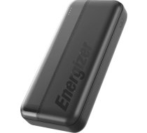 Energizer - 20K Power Bank with dual USB-C and USB-A ports - 20000mAh - Black
