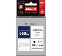 Activejet AH-M650RX Ink (replacement for HP 650 CZ101AE/CZ102AE; Premium; 1 x 20 ml, 1 x 21 ml; 1110 pages, black, color)
