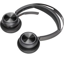 Poly Voyager Focus 2 USB-C-C Headset +USB-C/A Adapter +Charging Stand
