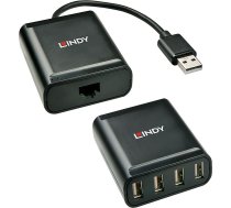 Lindy 60m 4 Port USB 2.0 Cat.6 Extender