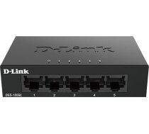 D-Link | Ethernet Switch | DGS-105GL/E | Unmanaged | Desktop | 10/100 Mbps (RJ-45) ports quantity | 1 Gbps (RJ-45) ports quantity 5 | SFP ports quantity | PoE ports quantity | PoE+ ports quantity | Power supply type | 60 month(s)