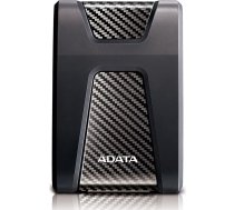 Adata HD650 | 1000 GB | 2.5 " | USB 3.1 (backward compatible with USB 2.0) | Black | 1.Compatibility with specific host devices may vary and could be affected by system environment. 2.Connecting via USB 2.0 requires plugging in to two USB ports for s