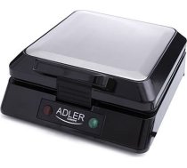 Adler | AD 3036 | Waffle maker | 1500 W | Number of pastry 4 | Belgium | Black