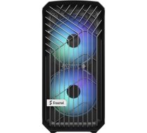 Fractal Design | Torrent Compact RGB TG Light Tint | Side window | Black | Power supply included | ATX
