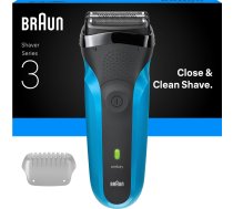 Braun - Series 3 Electric Shaver, Wet & Dry, 310S - Blue