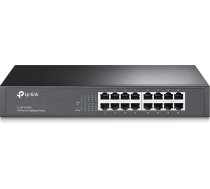 Tp-Link TL-SF1016DS network switch Unmanaged Fast Ethernet (10/100) 1U Black