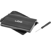 UGO External HDD Enclosure 2,5'' USB 2.0 Aluminium