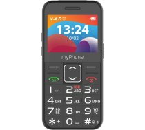Myphone HALO | 3 LTE | Black | 2.4 " | IPS | 48 MB | 128 MB | Dual SIM | Nano SIM | 3G | Bluetooth | 2.1 | USB version Type-C | Built-in camera | Main camera resolution 0.3 MP | 1400 mAh