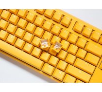 Ducky One 3 Yellow TKL keyboard Gaming USB German