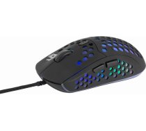 Gembird | USB Gaming RGB Backlighted Mouse | MUSG-RAGNAR-RX400 | Gaming Mouse | Wired | Black