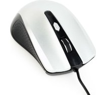 Gembird | Mouse | MUS-4B-01-BS | Standard | USB | Black/ silver