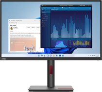 Lenovo ThinkVision T27p-30 LED display 68.6 cm (27") 3840 x 2160 pixels 4K Ultra HD Black