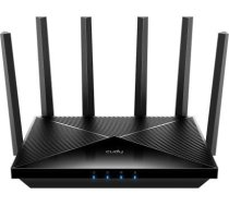 Cudy WR11000 wireless router 2.5 Gigabit Ethernet Tri-band (2.4 GHz / 5 GHz / 6 GHz) Black