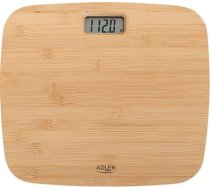 Adler | Bathroom Bamboo Scale | AD 8173 | Maximum weight (capacity) 150 kg | Accuracy 100 g
