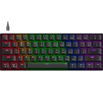 Speedlink - ATMOS RGB Rainbow Mechanical 60% Gaming Keyboard with brown switches, black - US layout