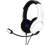 PDP LVL40 Wired Stereo Headset for PS4 and Playstation 5 White