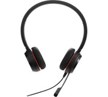 Jabra Evolve 20 SE Headset Wired Head-band Office/Call center USB Type-C / USB Type-A Black