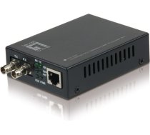 No Name LevelOne RJ45 to ST Fast Ethernet Media Converter, Multi-Mode Fiber, 2km