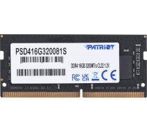 Patriot Memory Signature PSD416G320081S memory module 16 GB 1 x 16 GB DDR4 3200 MHz