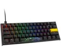 Ducky One 2 Pro Mini Gaming Keyboard, RGB LED - Cherry Silent Red (US)