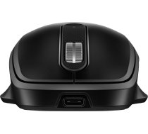 HP 515 Super Capacitor Wireless Mouse - Multi-Device, Dual-Mode, Ultra-Fast Rechargeable, Multi Surface, 4000 dpi – Black / 9C2F7AA#ABB
