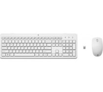 Hyperx Klawiatura z myszą HP 230 Combo Bezprzewodowa Biała 3L1F0AA#ABB