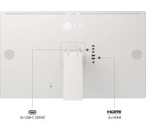 LG 32U889SA computer monitor 80 cm (31.5") 3840 x 2160 pixels 4K Ultra HD LCD Touchscreen Kiosk White