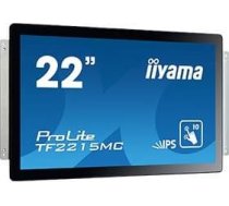 Iiyama ProLite TF2215MC-B2 computer monitor 54.6 cm (21.5") 1920 x 1080 pixels Full HD LED Touchscreen Multi-user Black
