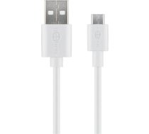 Goobay | Micro USB charging and sync cable | 43837 | USB-A 2.0 to Micro-USB USB 2.0 male (type A) | USB 2.0 micro male (type B)