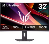 LG 32G600A-B | 31.5 " | VA | QHD | 16:9 | 180 Hz | 1 ms | 2560 x 1440 pixels | 250 cd/m² | HDMI ports quantity 2