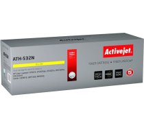 Activejet ATH-532N Toner (replacement for HP 304A CC532A, Canon CRG-718Y; Supreme; 3200 pages; yellow)