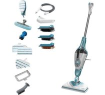 Black+Decker Black & Decker BHSM1610DSM Portable steam cleaner 0.5 L 1600 W Aqua colour, White