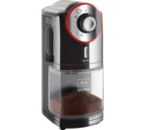 Melitta Molino 100 W Black, Red, Stainless Steel