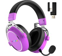 No Name HATOR Hypergang 3 Wireless Headset Head-band Gaming USB Type-C / USB Type-A Bluetooth Violet
