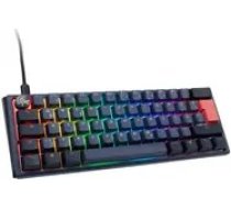 Ducky One 3 Cosmic Blue Mini Gaming Tastatur, RGB LED - MX-Ergo-Clear