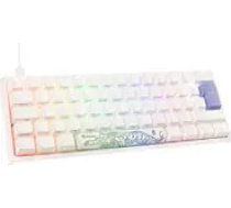 Ducky One 2 Pro Mini White Edition Gaming Keyboard, RGB LED - Cherry Black