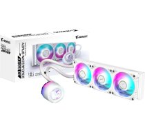 Gigabyte AORUS WATERFORCE X II 360 ICE AIO Liquid CPU Cooler - 3x120mm ARGB Fans, full-color LCD, DAISY-CHAIN, Intel LGA 1851 and AMD AM5 Compatible