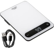 Adler AD 3177wb Electronic kitchen scale White, Black