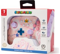 Powera Enhanced Wireless Controller for Nintendo Switch​ Princess Peach Plaid