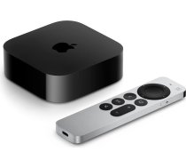 Apple TV 4K Black, Silver 4K Ultra HD 64 GB Wi-Fi