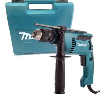 Makita HP1641K drill 2800 RPM Keyless 2 kg Black, Blue