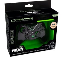 Esperanza EGG114K Gaming Controller Black USB 2.0 Gamepad Analogue / Digital PC, Xbox One, Xbox Series S, Xbox Series X