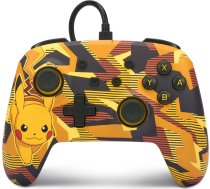 Powera Enhanced Wired Controller - Nintendo Switch - Camo Storm Pikachu